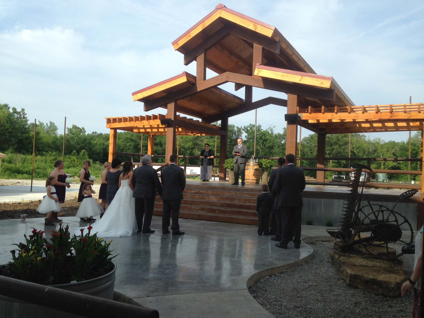 A Rustic Wedding Venue in Kansas City Big Iron Town